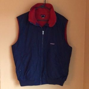 Vintage Patagonia fleece lined vest jacket Made in USA Men’s size L